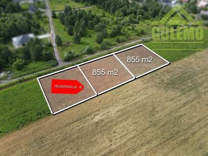 Działka z pozwoleniem na budowę / 997m2 / Kłobuck 