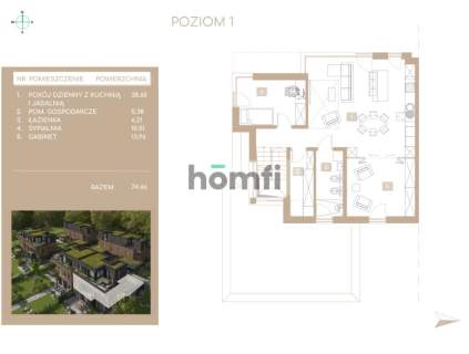 Apartament na sprzedaż Wola Justowska