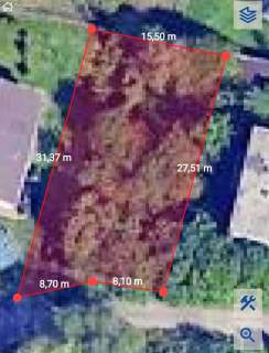 Działka budowlana 448 m2 w Rogoźniku