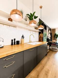 Apartament premium z ogródkiem Sarni Stok