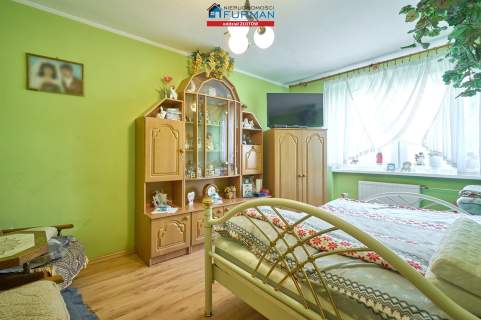 Mieszkanie 5 p parter, działka, garaż, Bartoszkowo