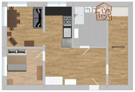 2 pokoje pet-friendly, zielona okolica/Heliotropów