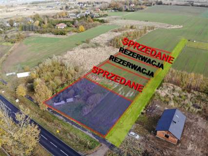 Działka - Strzeżenice