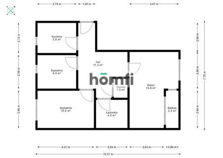 Przestronne 3 pok. na Starej Pradze, 70m2, METRO
