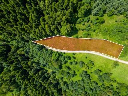 Działka rekreacyjna przy lesie, 3571 m2, cisza