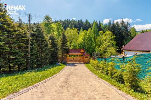Dom z bala, Beskidy, Stryszawa