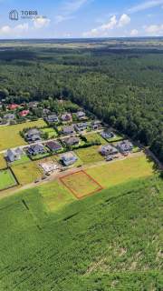 Działka budowlana 855 m2 WZ Zakrzewo