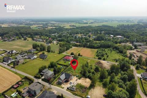 Płaska działka 841 m pod wymarzony dom