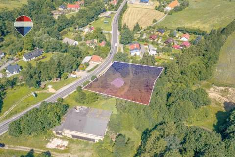 Na sprzedaż 3.921 m , przy DK8 z mediami