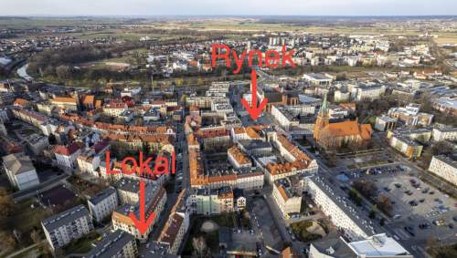 Lokal handlowy 577 m ŚCISŁE CENTRUM Raciborza