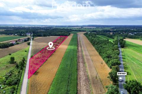 Działka 1,358 ha z opcją podziału Radostków
