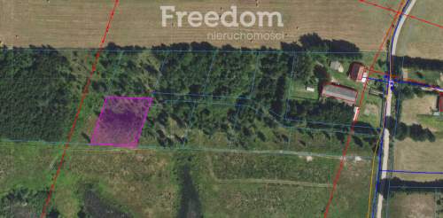 Malownicza działka 750m od jez Narie Warmia Mazury