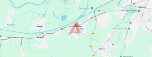 działka widoczna , DOJAZD TIR