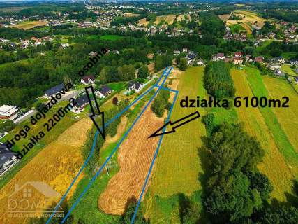Działka 8300 m Mszana 5 minut A1- Zapraszam