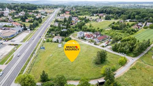 Atrakcyjny teren Tarnów przy drodze 94