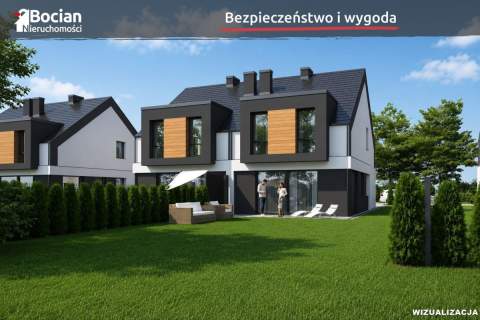 Nowoczesny dom DEWELOPERSKI w Bojanie 
