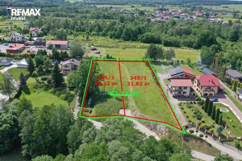 Działka budowlana 42,14 a Łagów ul. Rakowska