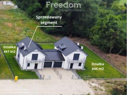 Nowoczesny dom w bliźniaku 110m2, Przytoczna