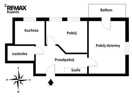 2 pokoje Balkon Piątkowo Stróżyńskiego