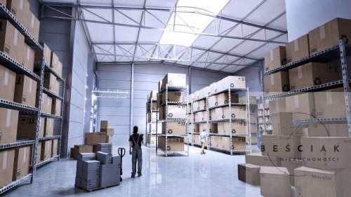 Do wynajęcia hala z częścią biurową 570 m2 Centrum Pias