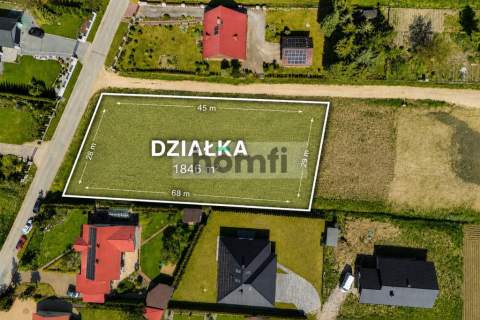 Atrakcyjna działka budowlana 1800 m 