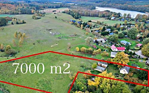 Wyjątkowa działka budowlana 7000 m Klępnica