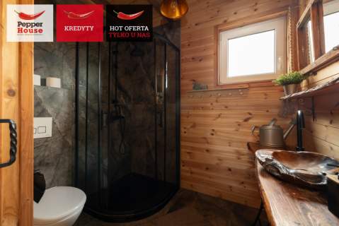 3 domki - gotowa inwestycja Sauna Balia jezioro