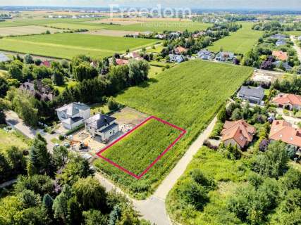 Działka budowlana 1191 m Biestrzyków MPZP