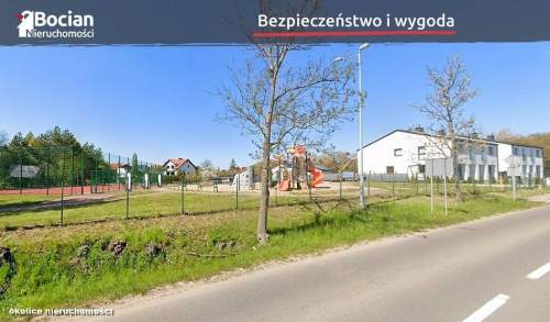 Uzbrojona działka niedaleko jeziora w Juszkowie 