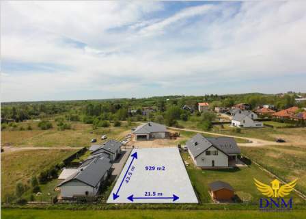 Działka budowlana 929 m2 PROJEKT OPINIA GEOTECHNICZNA Repty