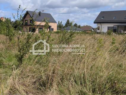 Działka budowlana o pow. 909 m2, Wiślinka