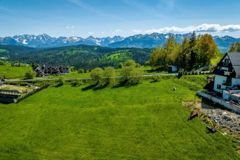 Działka inwestycyjna z widokiem na Tatry