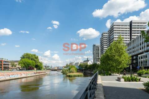 Apartament 3 pokoje Quorum Sikorskiego Loggia Widok na rzekę
