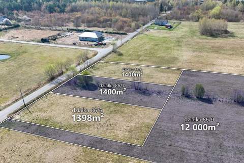 Działka 13 400 m2 z warunkami zabudowy