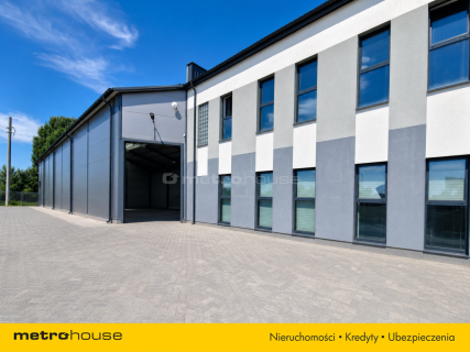 Magazyn 765 m2 Biura 500 m2 Główna trasa w Jankach