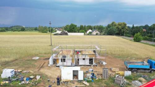 Zabudowa bliźniacza - ostatni dom
