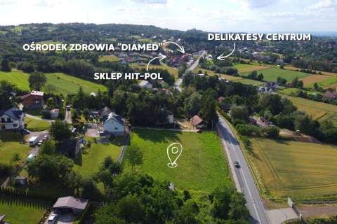 Działka budowlana WIDOKOWA Łazany Gmina Biskupice