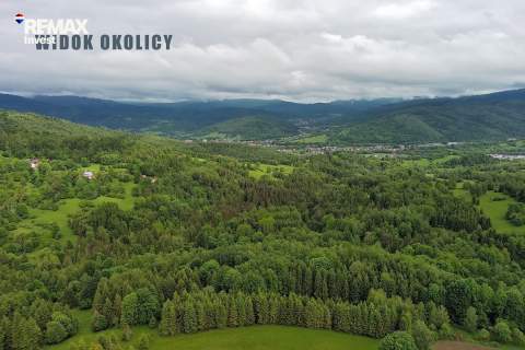Działka 1,03 ha z potencjałem w Beskidach