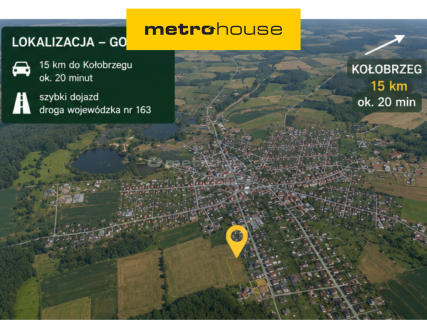 Działka budowlana 2500m Gościno, WZ,15km od morza
