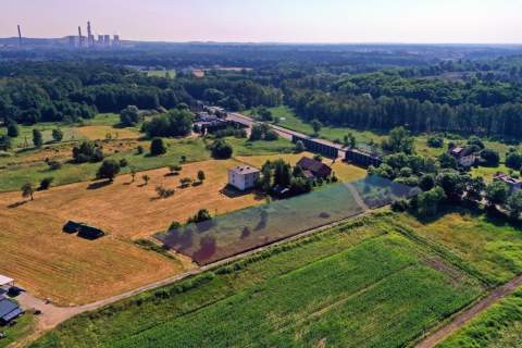 Teren inwestycyjny przy Wiślance