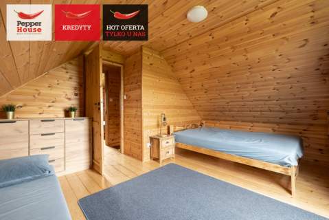 3 domki - gotowa inwestycja Sauna Balia jezioro