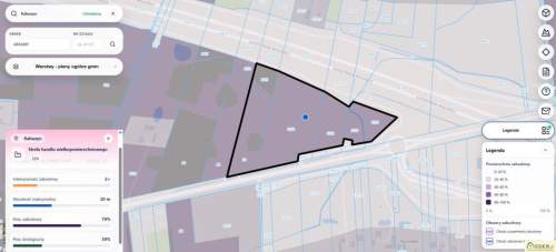 Sprzedam działki budowlane o pow. 4,4 ha w Ryczołek przy A2