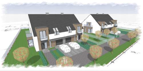 Kostrzyn nad Odrą Drzewice -- 3301m2 - WZ media do zabud