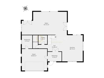 Dom 5 pokoi duży garaż 1500 m2 działka