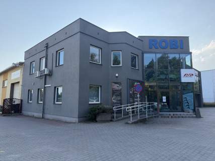 Magazyn z zapleczem biurowo-handlowym