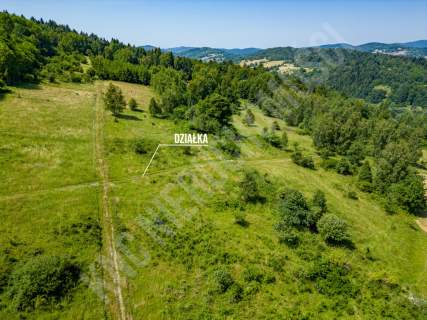 Działka rolna 1463 m Stryszawa słoneczna HIT