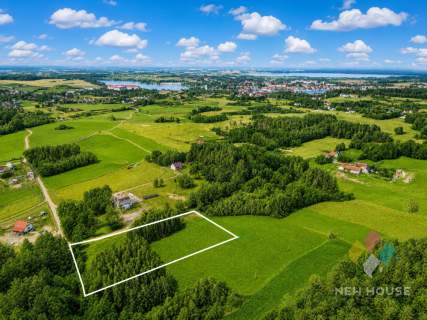 Wyjątkowa działka z WZ na 3 domy, las, Mikołajki