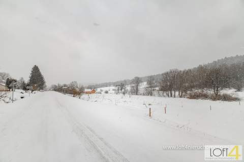 Widokowa działka w Bieszczadach