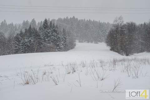 Widokowa działka w Bieszczadach