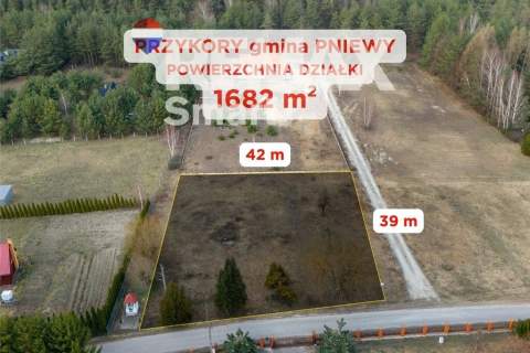 Działka budowlana - Przykory gmina Pniewy